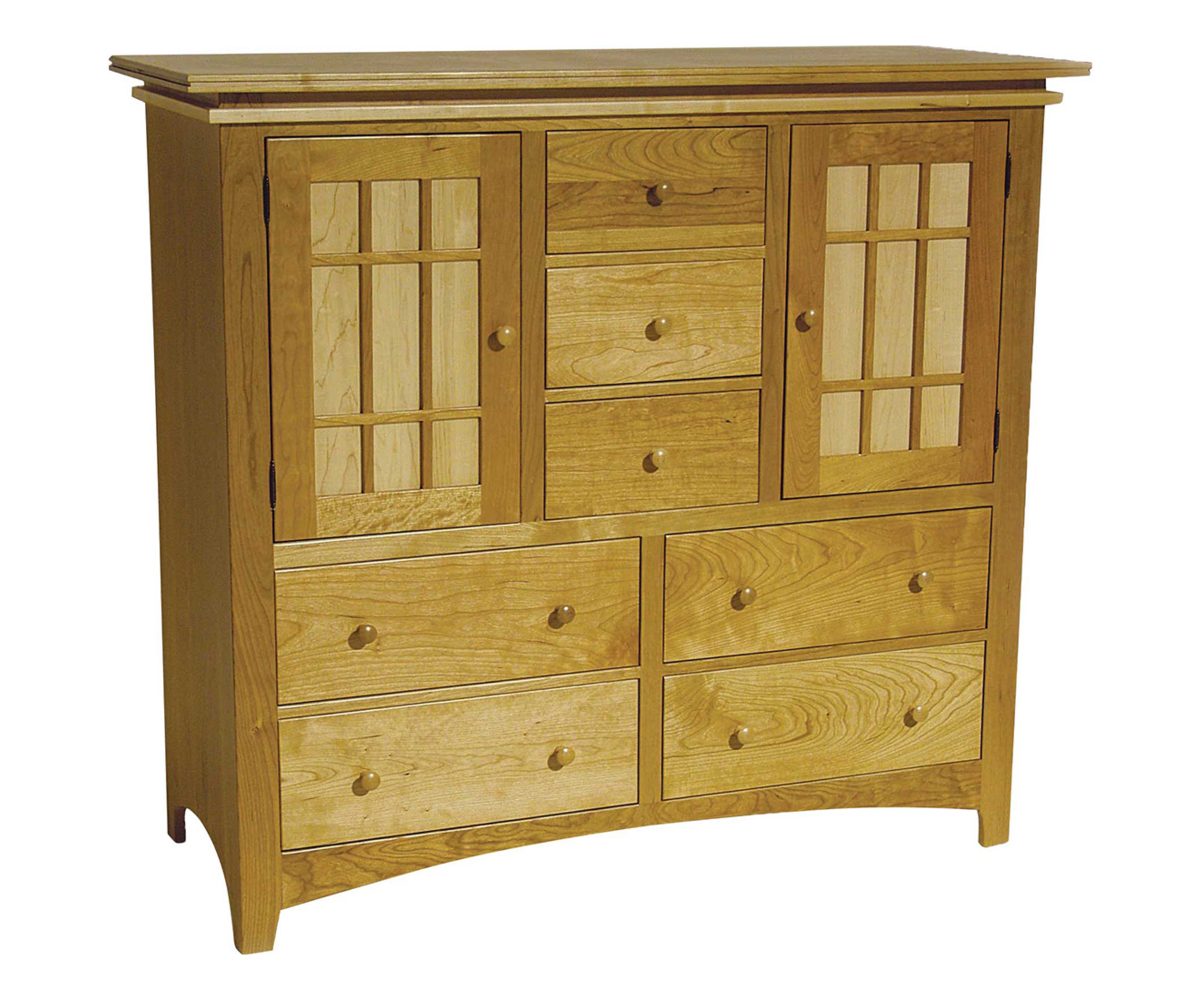 Maple Creek His & Her Chest — 50 ¼ H x 55 W x 23 D
