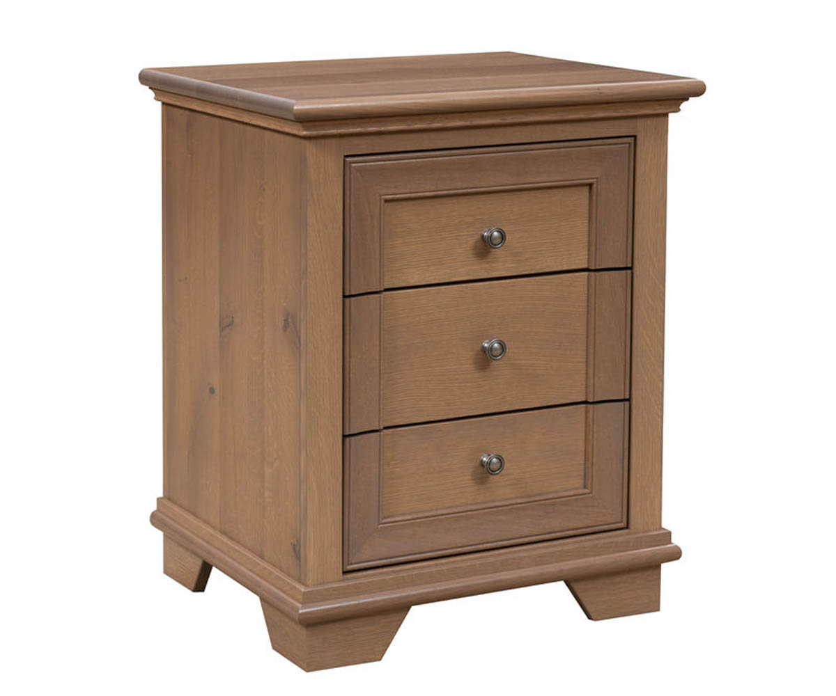 Pacific Heights 3 Drawer Nightstand — 29 ¼ H xx 23 ¾ W x 20 1/8 D