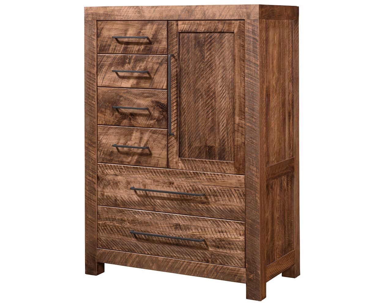 Norwalk Door Chest — 58 ¼ H x 40 W x 21 ¾ D