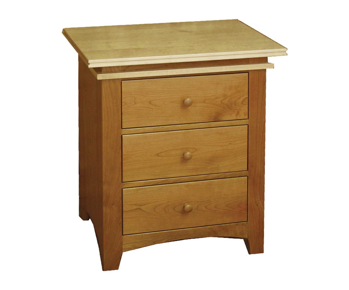 Maple Creek 3 Drawer Nightstand — 31 H x 26 W x 20 D