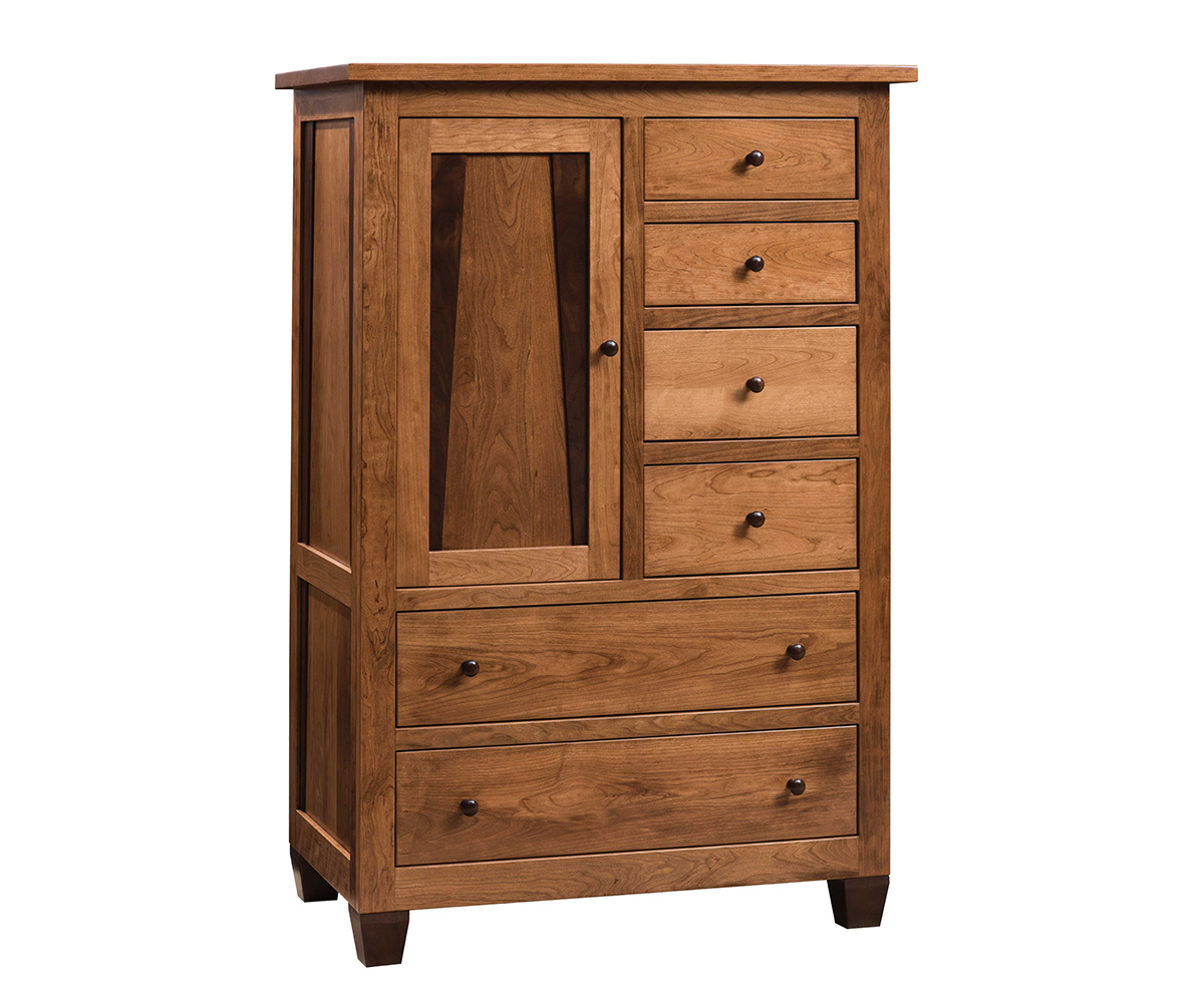 Bolder Creek Door Chest — 62 ¼ H x 42 W x 22 ¾ D