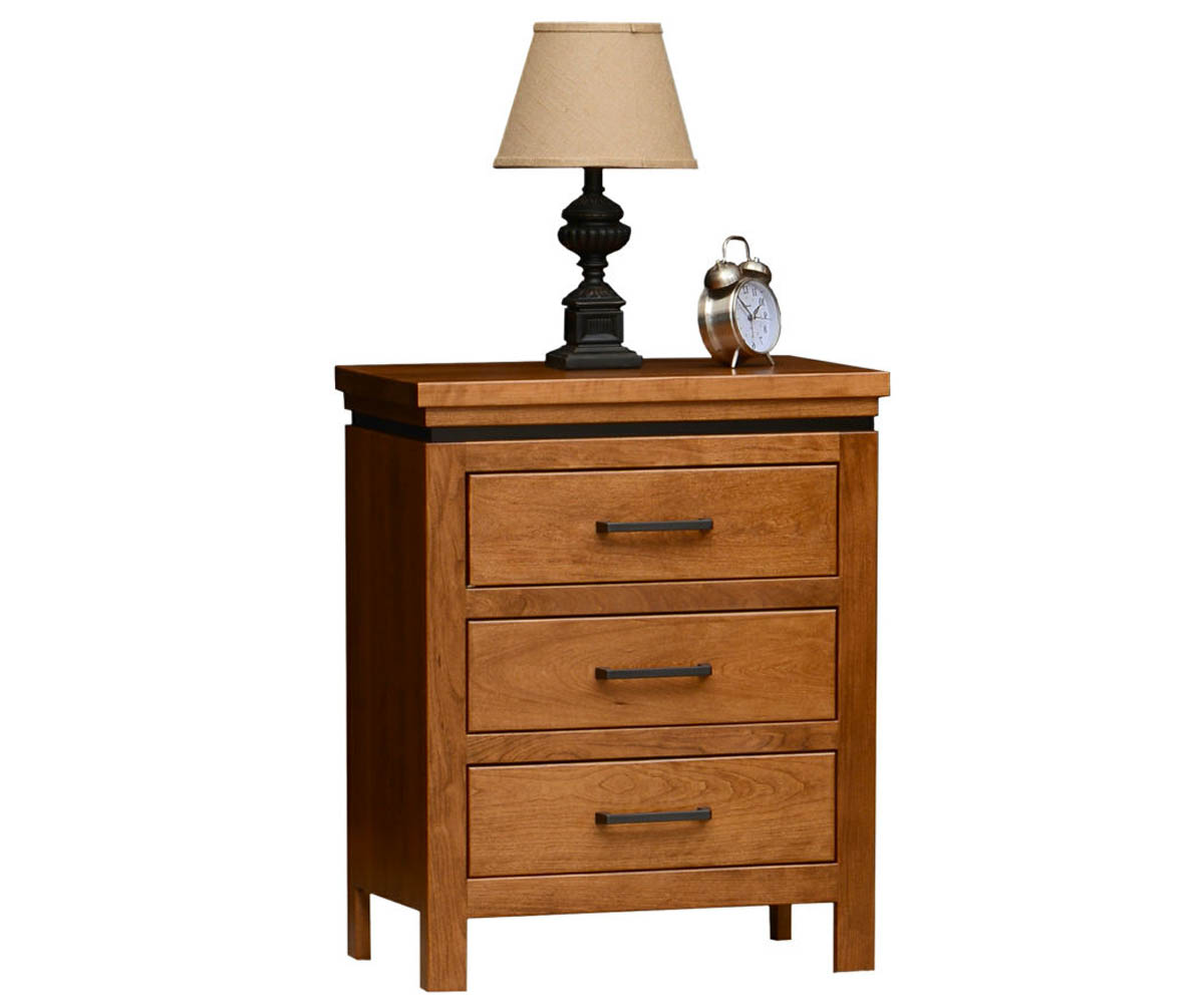 Richmond 3 Drawer Nightstand — 30 ¾ H x 24 W x 18 ½ D