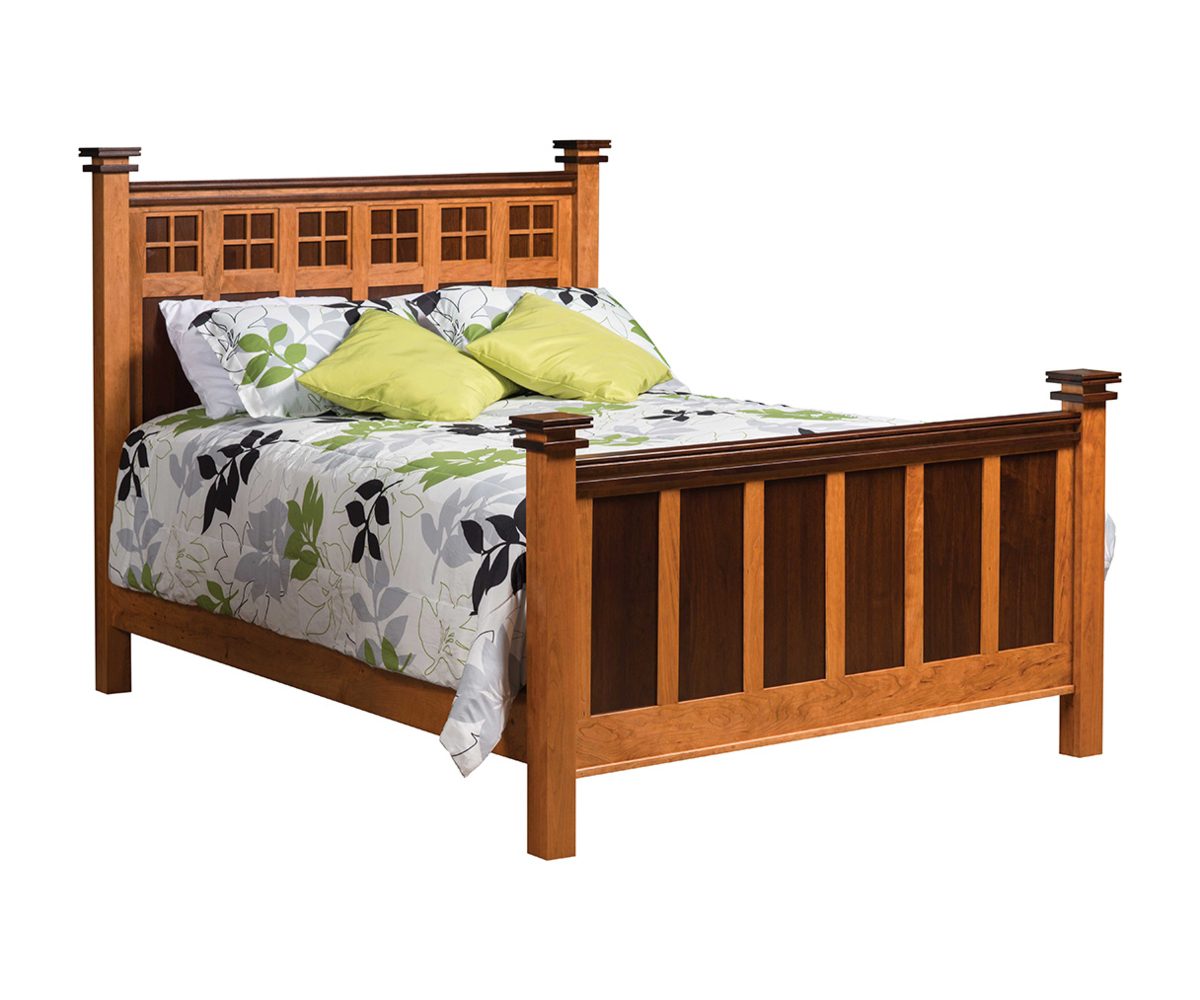 Maple Creek Collection (Bed) Bed — 59 5/8 H HB, 37 3/8 H FB — MC-775T