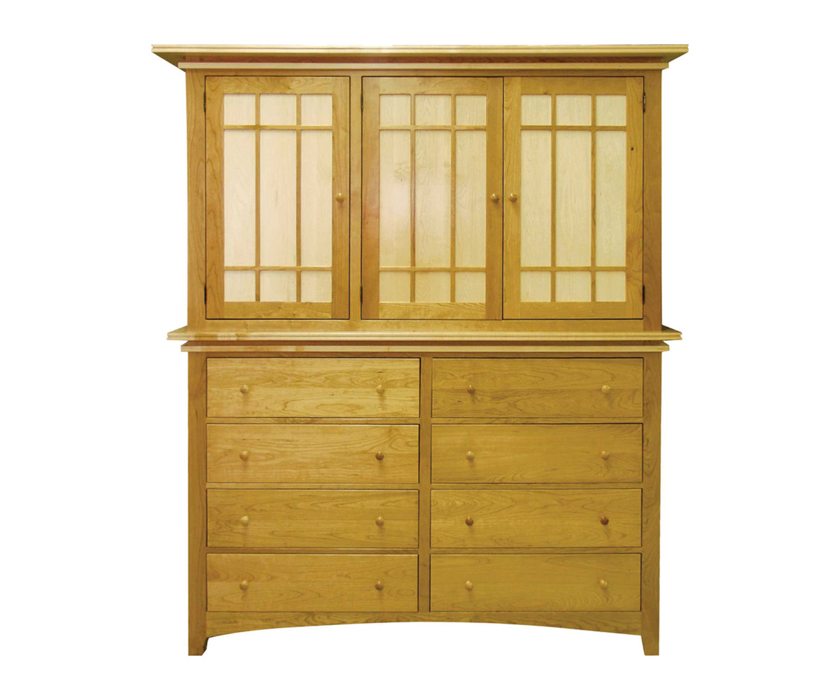 Maple Creek Double Armoire Mule — 80 ¾ H x 68 ½ W x 24 D