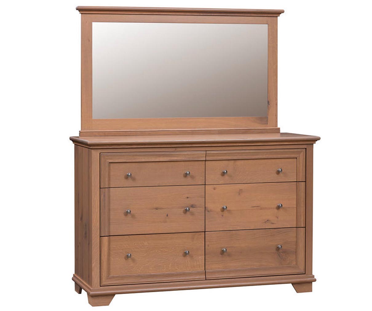 Pacific Heights Double Mule Dresser — 40 ½ H x 62 ½ W x 20 1/8 D