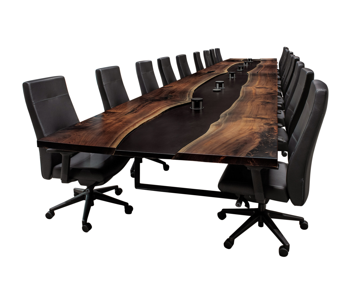 Phoenix Metal Dining Table Base — 30" High