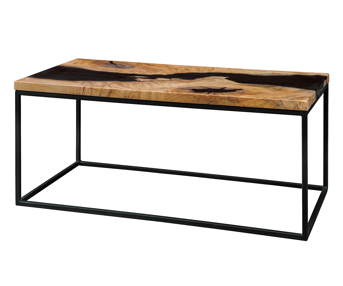 Mappa Metal Coffee Table Base — 18" High