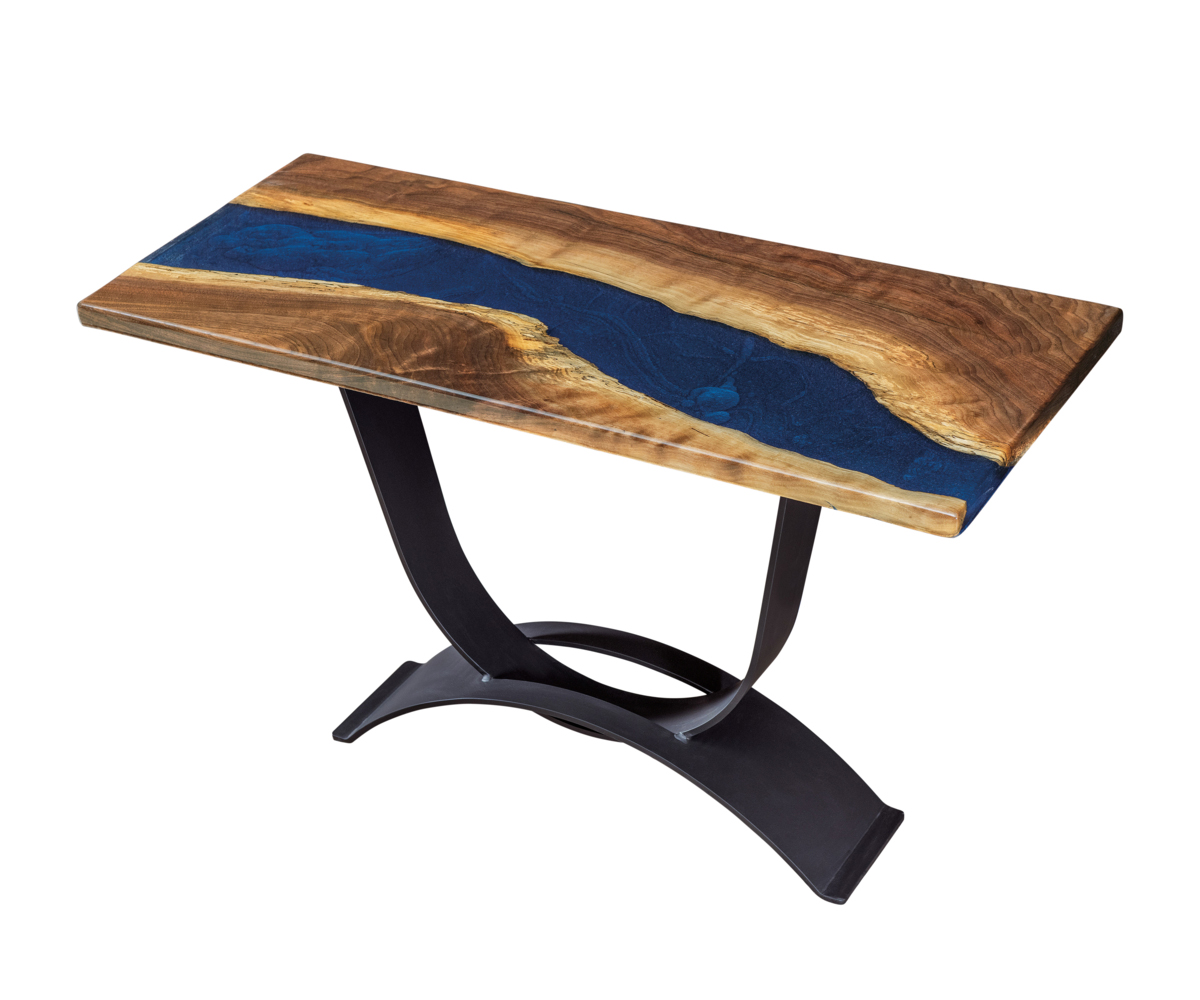 Dayton Metal Sofa Table Base — 30" High