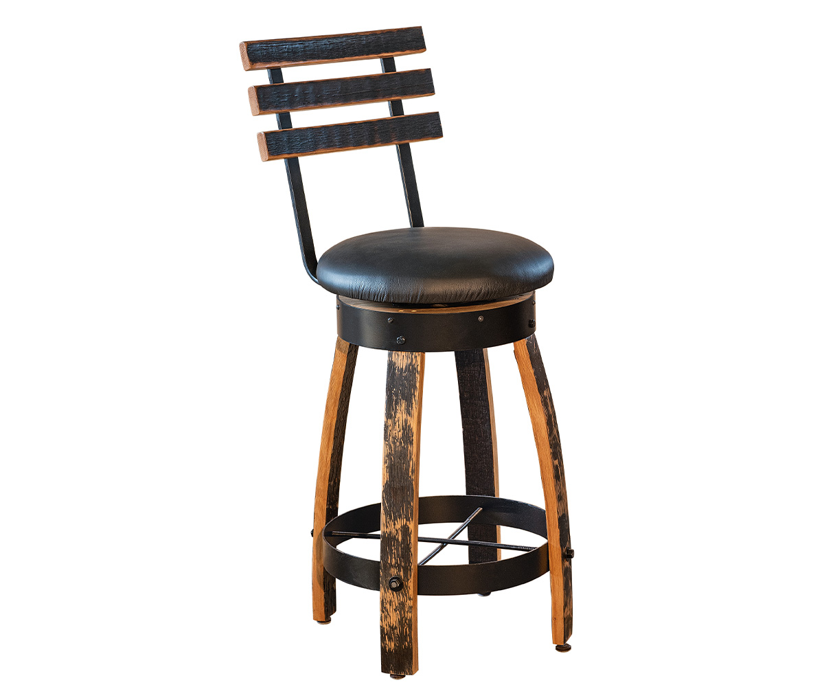 Ring Bar Stool No Back