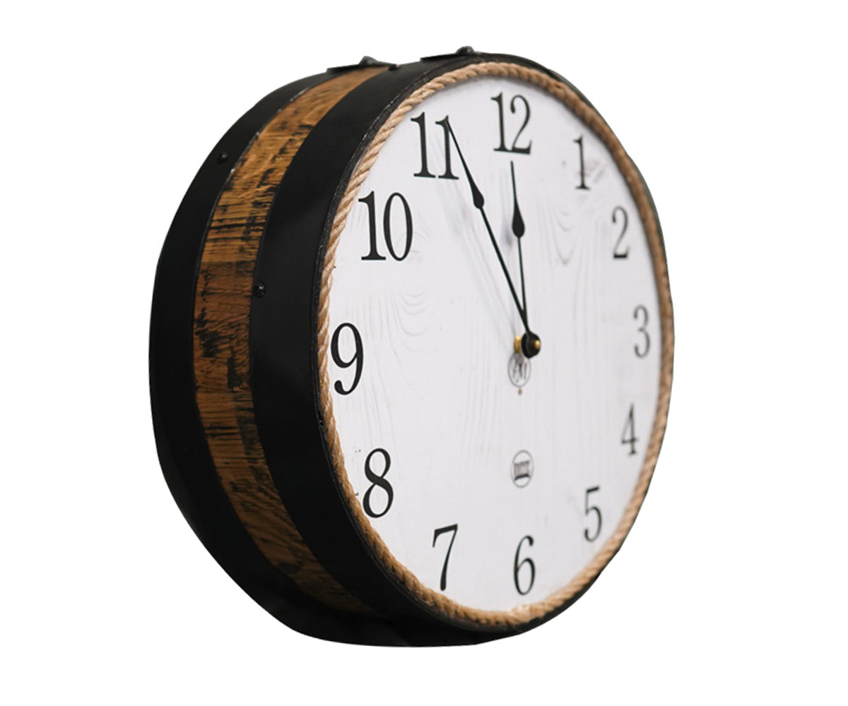 Barrel Top with Clock with Musical Clip