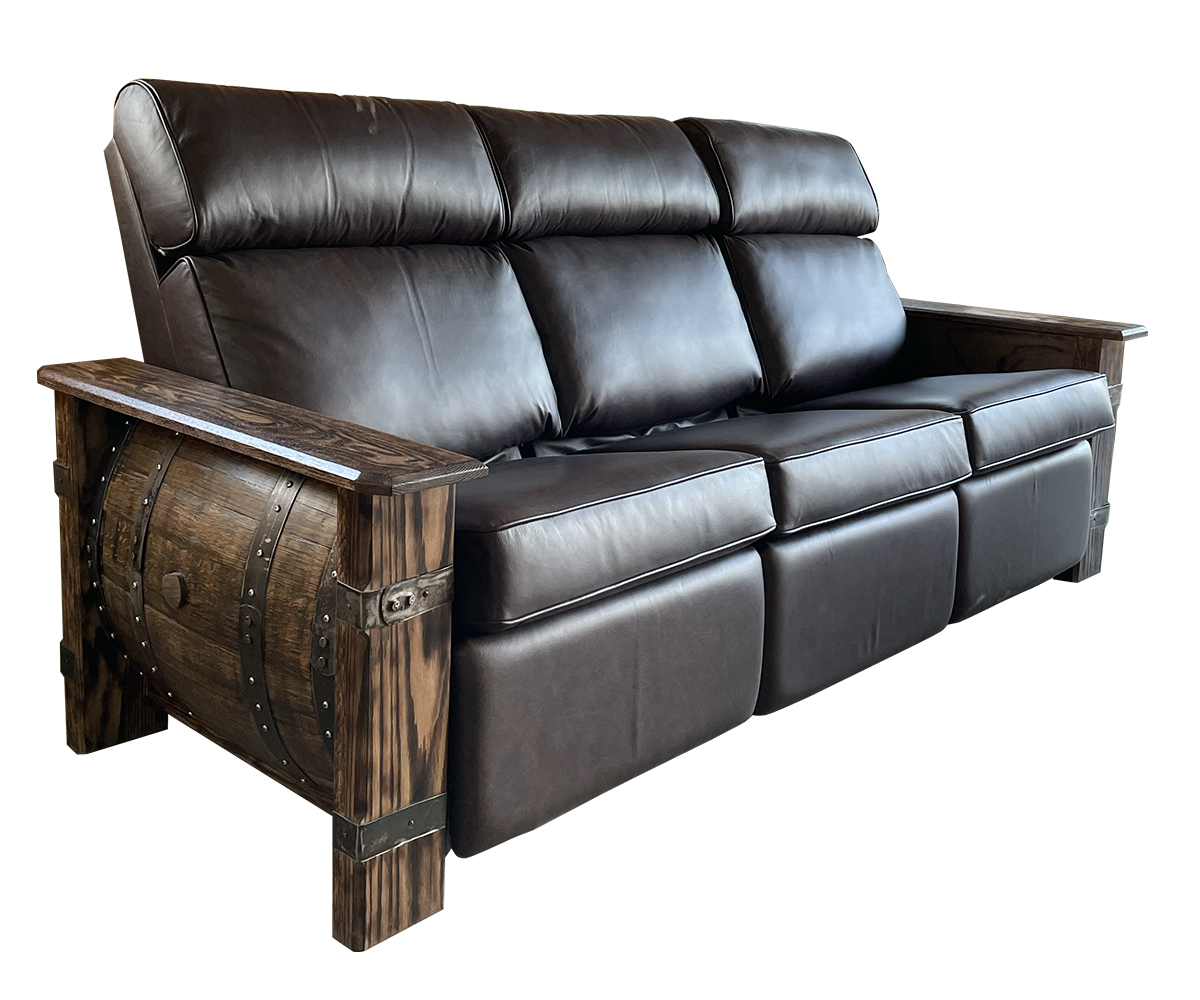 Upholstered Sofa Recliner