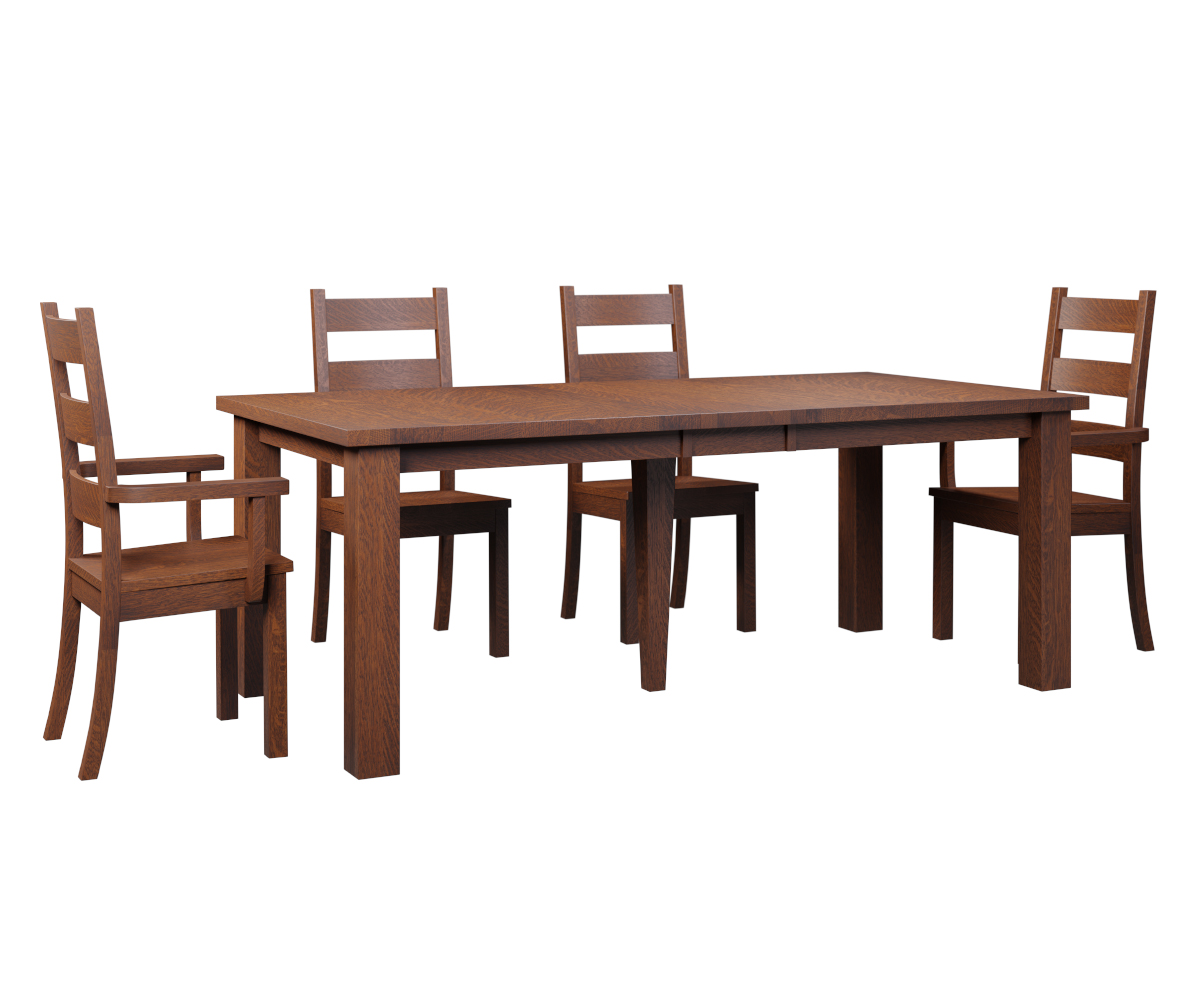 Western Mission Leg Table