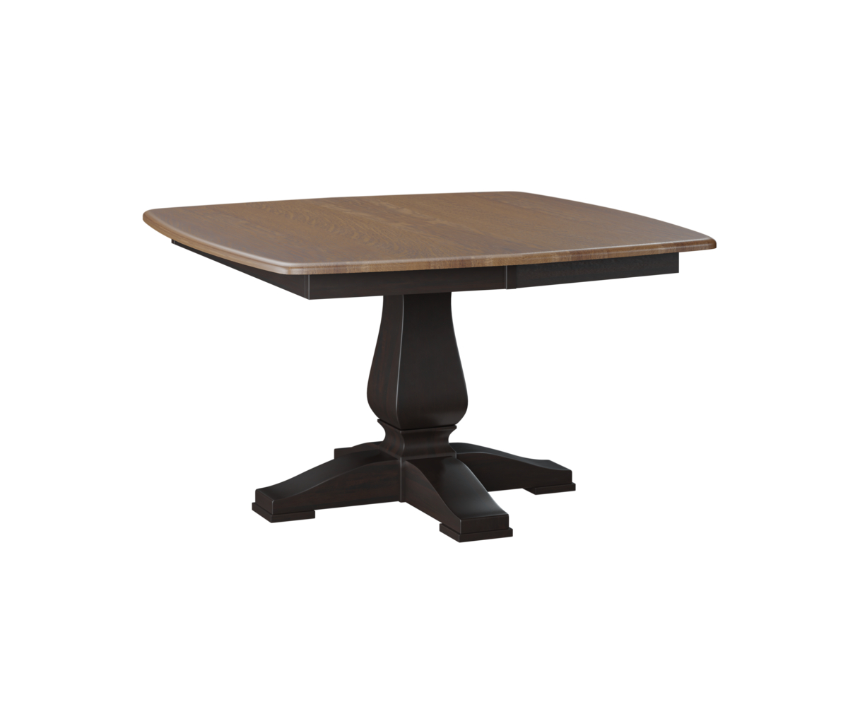 Stacy Square Single Pedestal Table