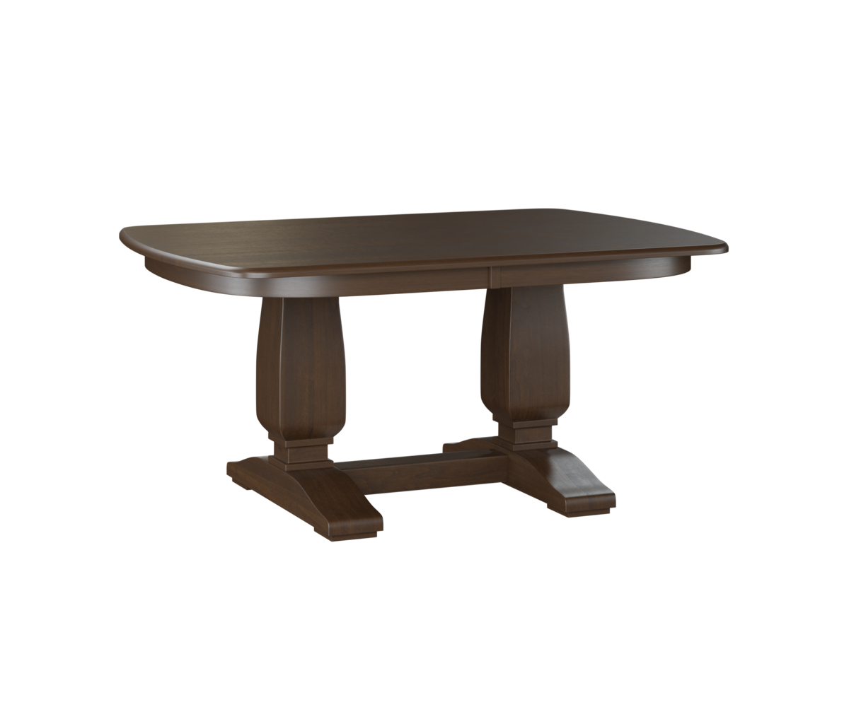 Basset Double Pedestal Table