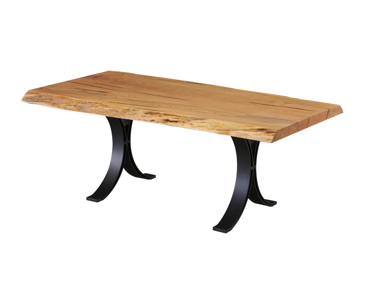 Coffee Table with Eclipse Legs — 24" x 48"