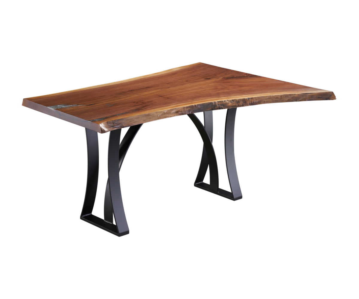 Walnut Desk with Grande Base — 32" x 60"