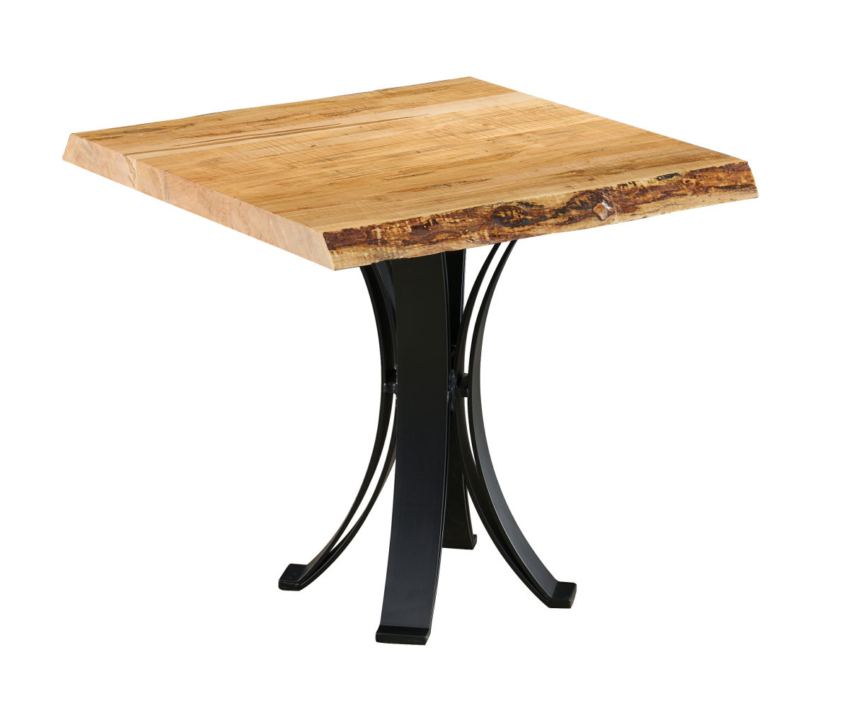 End Table with Eclipse Pedestal — 24" x 24"