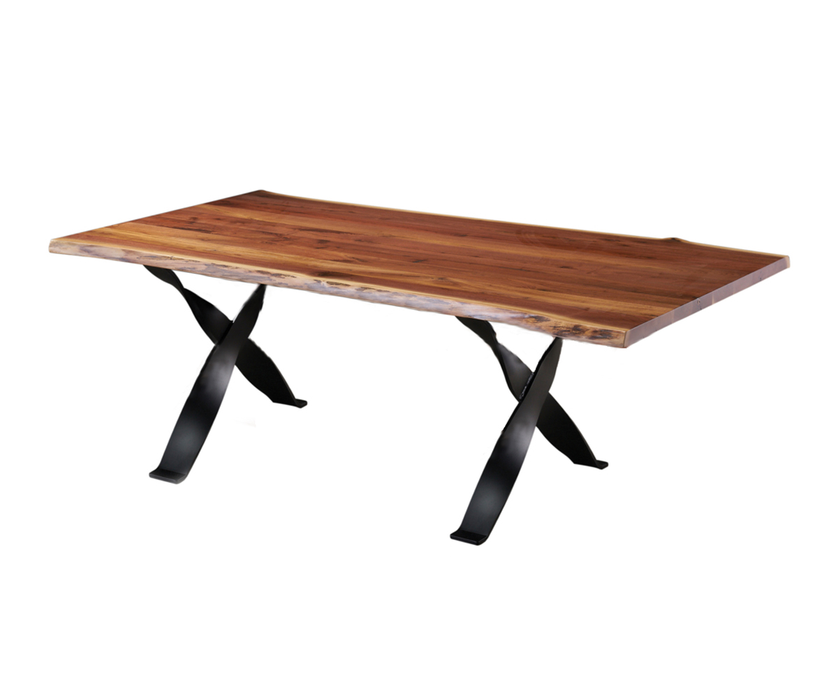 Dining Table with Railroad Legs — 42" x 84"